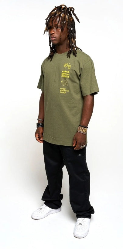 ALIGNED TEE Green (THE TREE COMPANY)