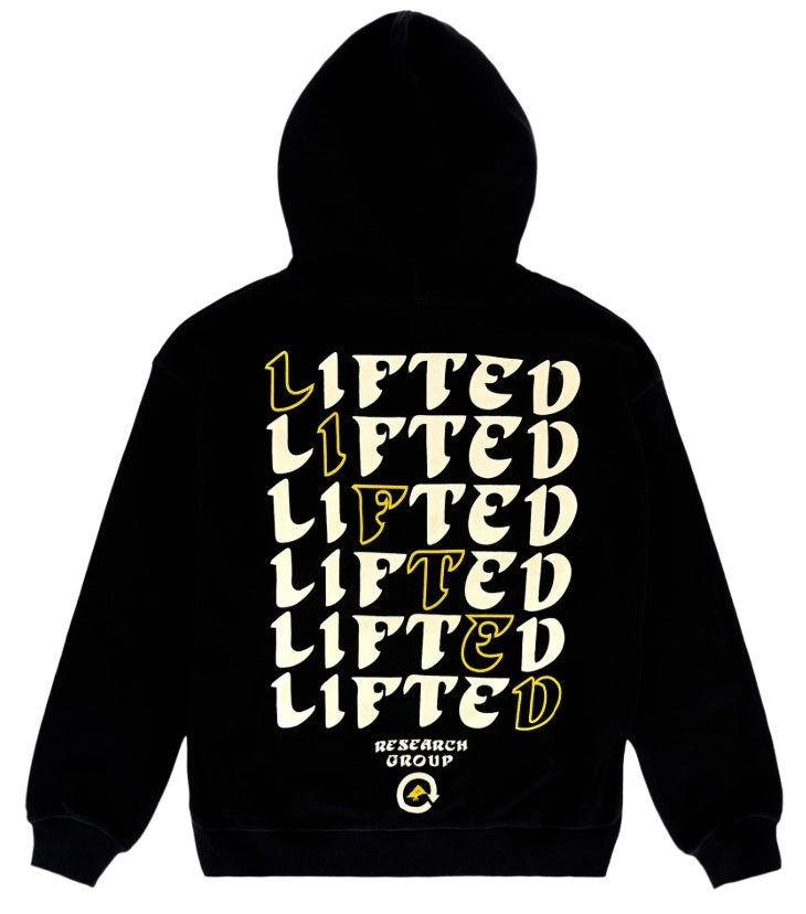 CREATED EQUAL PULLOVER HOODIE Black (LIFTED LEADERS 1947)