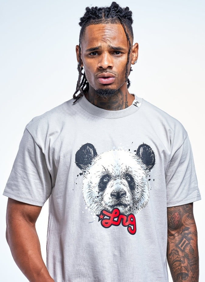 PANDA LOGIC TEE Silver (PANDA LEGACY)