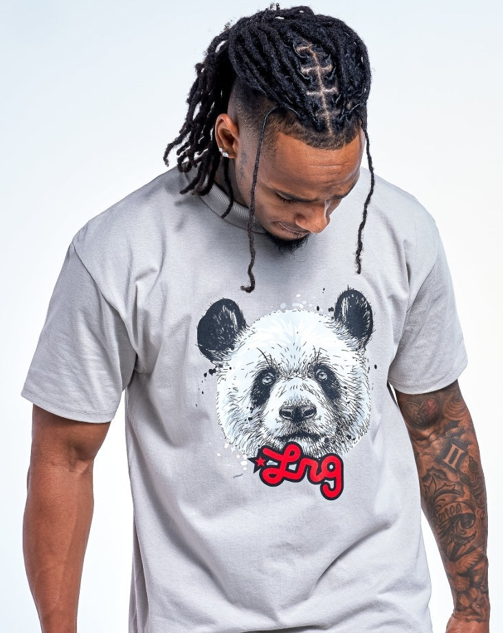 PANDA LOGIC TEE Silver (PANDA LEGACY)