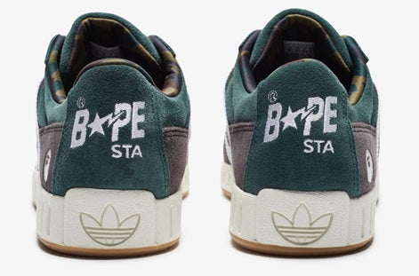 BAPE x Adidas LWST 'Green Shadow'