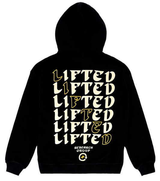 CREATED EQUAL PULLOVER HOODIE Black (LIFTED LEADERS 1947)