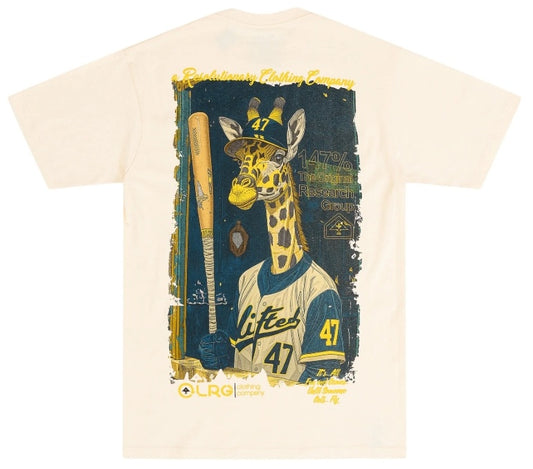 GIRAFFE DUGOUT SS TEE Cream (LIFTED LEADERS 1947)
