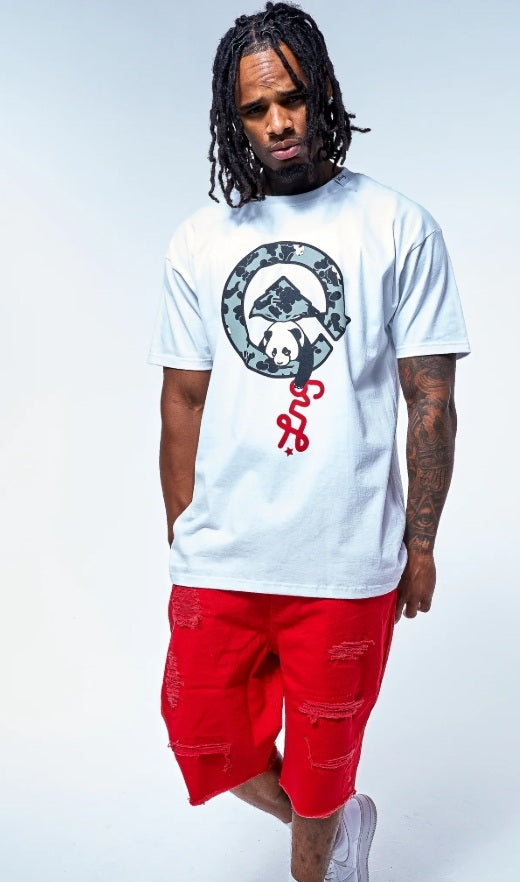 LEGACY GRAB TEE White (PANDA LEGACY)